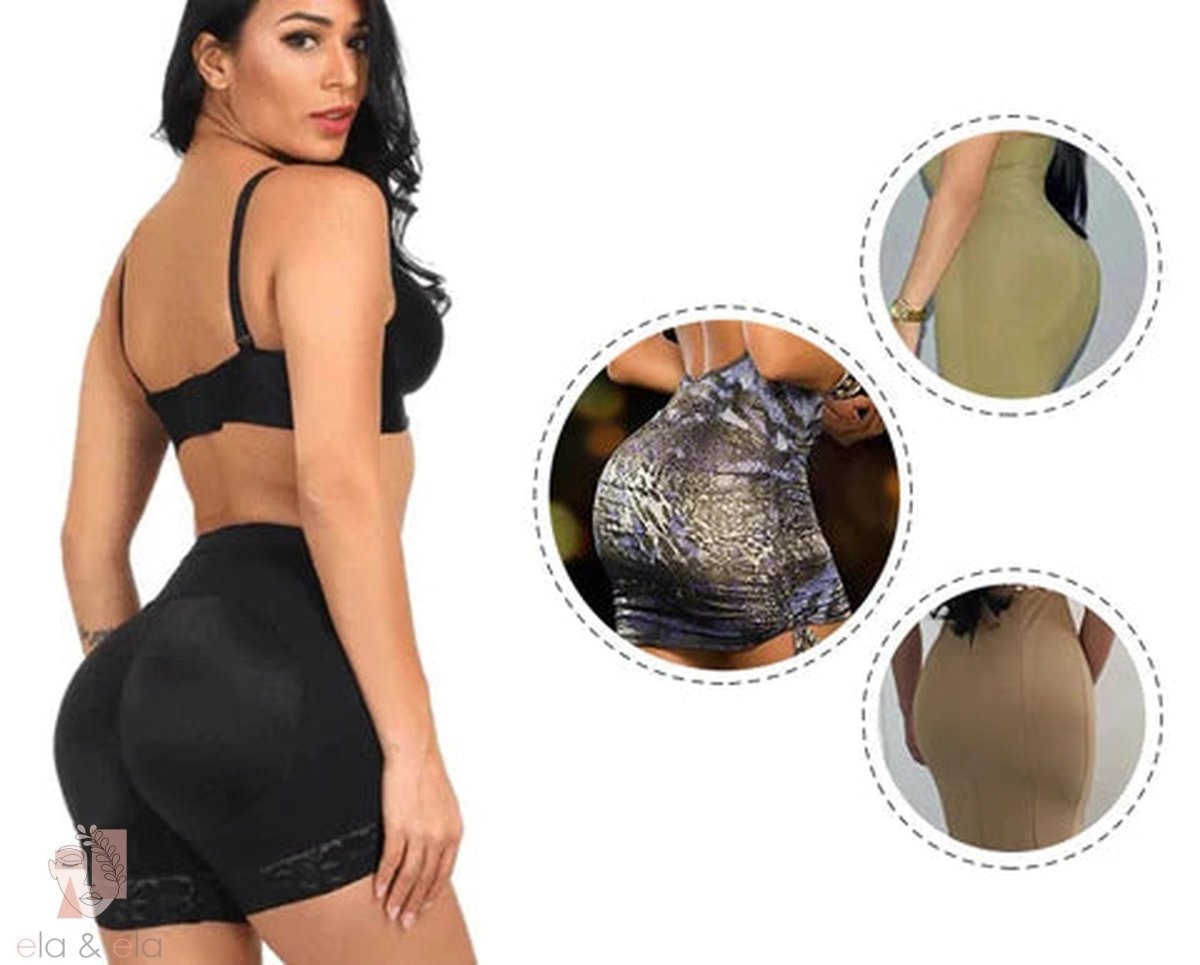 Calcinha TopFit Modeladora Empina BumBum Efeito Sillicone - Ela e Ela - Cintas Modeladoras