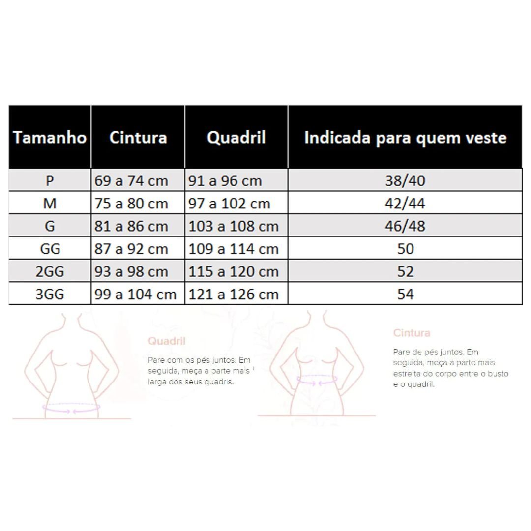 Cinta Modeladora Americana Sem Alça - Model Shaper - Ela e Ela - Cintas Modeladoras