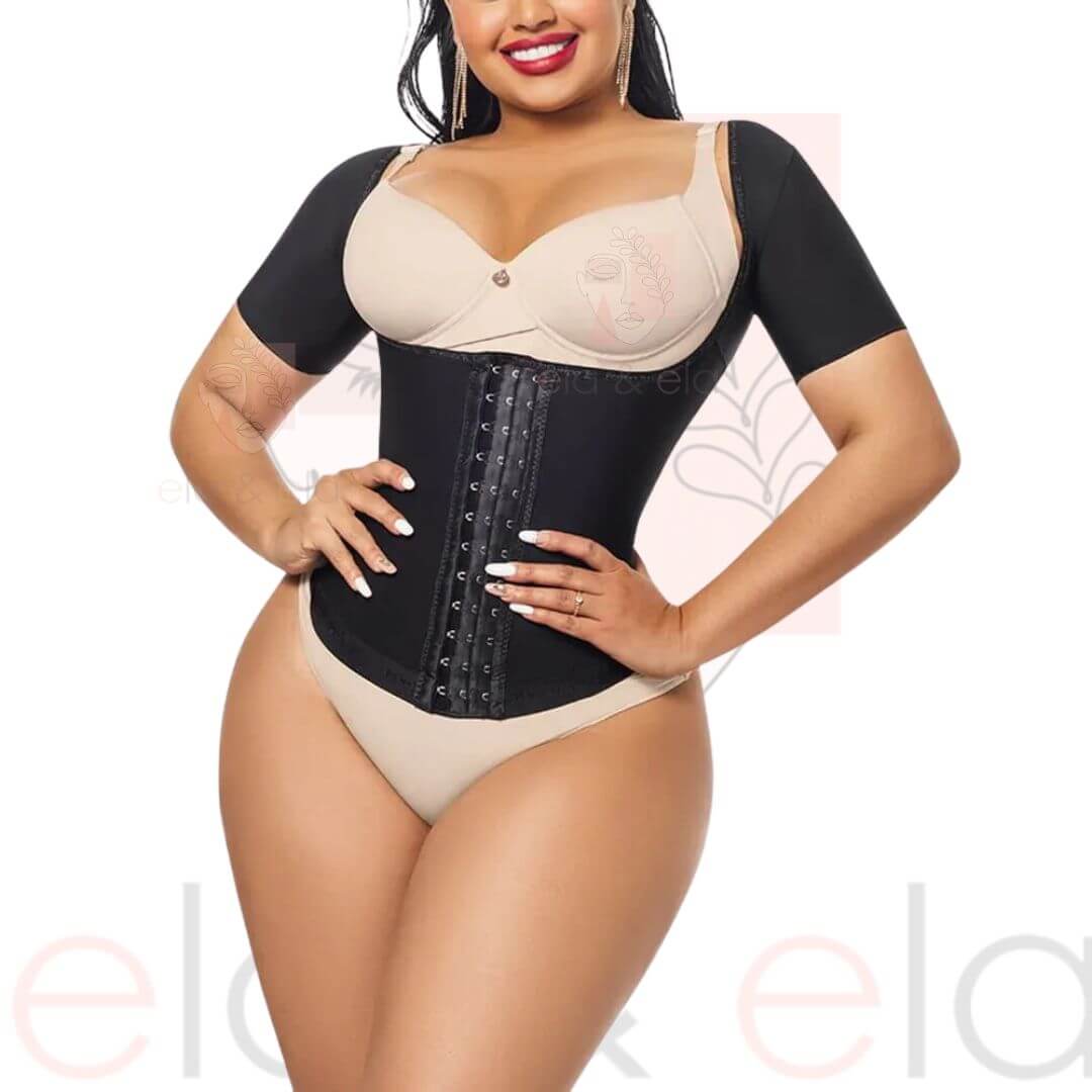 Cinta Modeladora Camiseta para Uso Diário de Alta Compressão Day Compress - Ela e Ela - Cintas Modeladoras