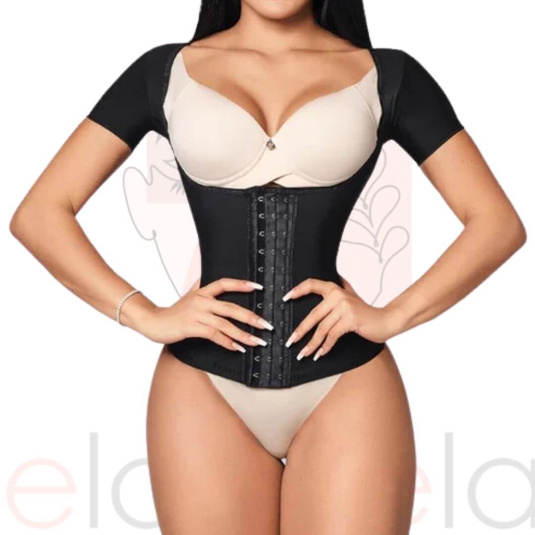 Cinta Modeladora Camiseta para Uso Diário de Alta Compressão Day Compress - Ela e Ela - Cintas Modeladoras
