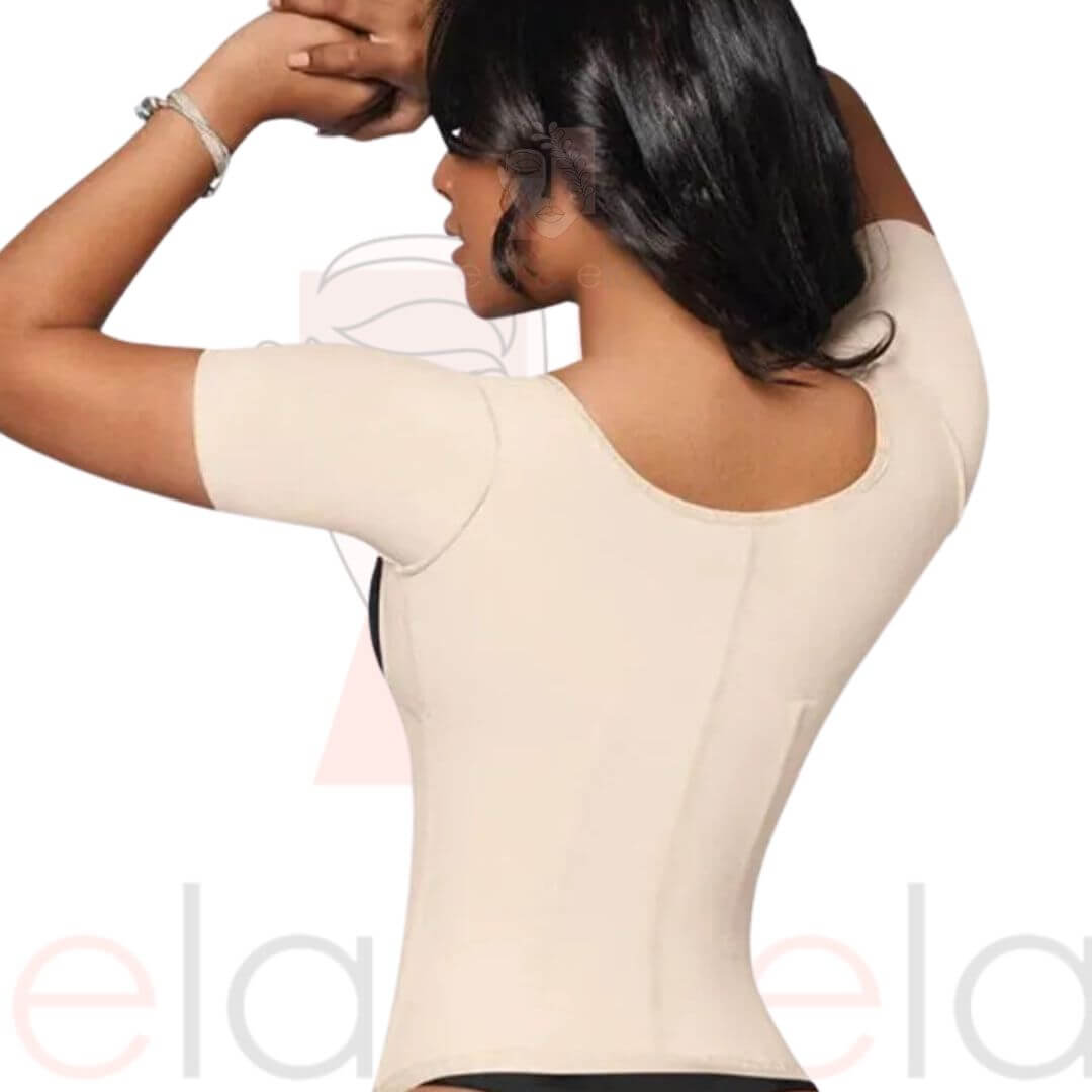 Cinta Modeladora Camiseta para Uso Diário de Alta Compressão Day Compress - Ela e Ela - Cintas Modeladoras