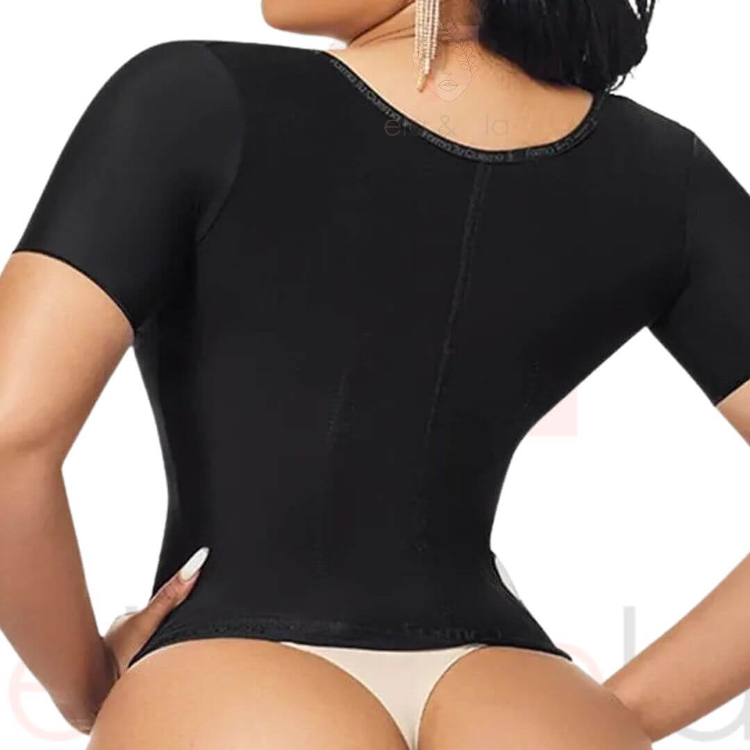 Cinta Modeladora Camiseta para Uso Diário de Alta Compressão Day Compress - Ela e Ela - Cintas Modeladoras