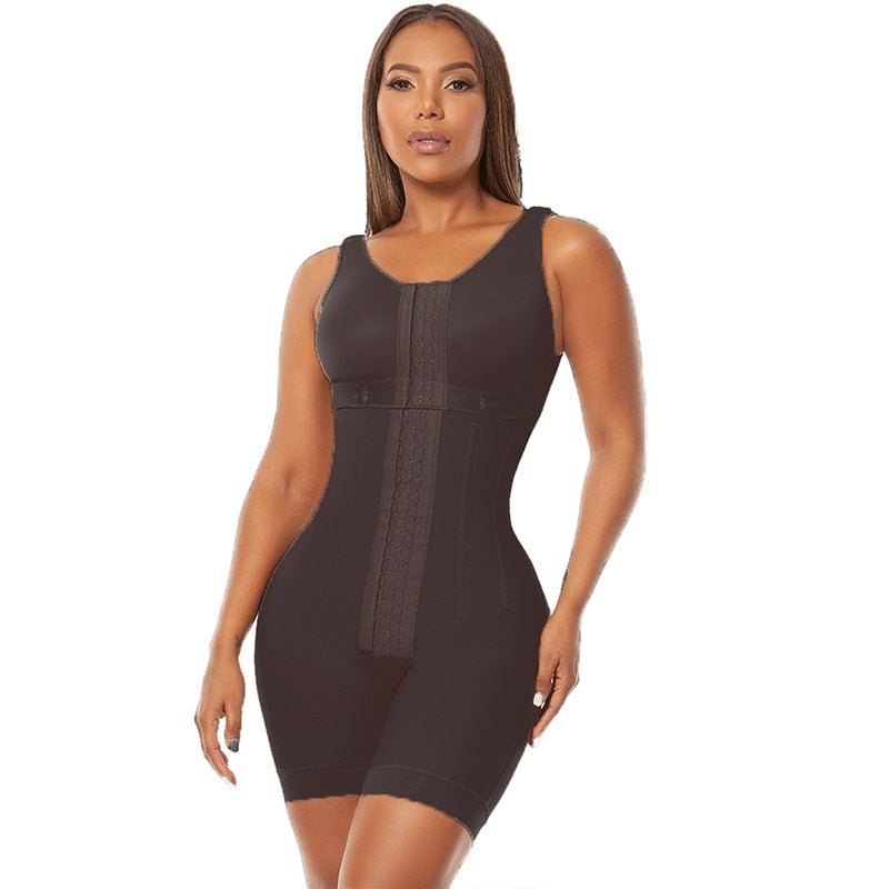 Cinta Modeladora de Alta Compreesão com Abertura no Busto Body Control - Ela e Ela - Cintas Modeladoras