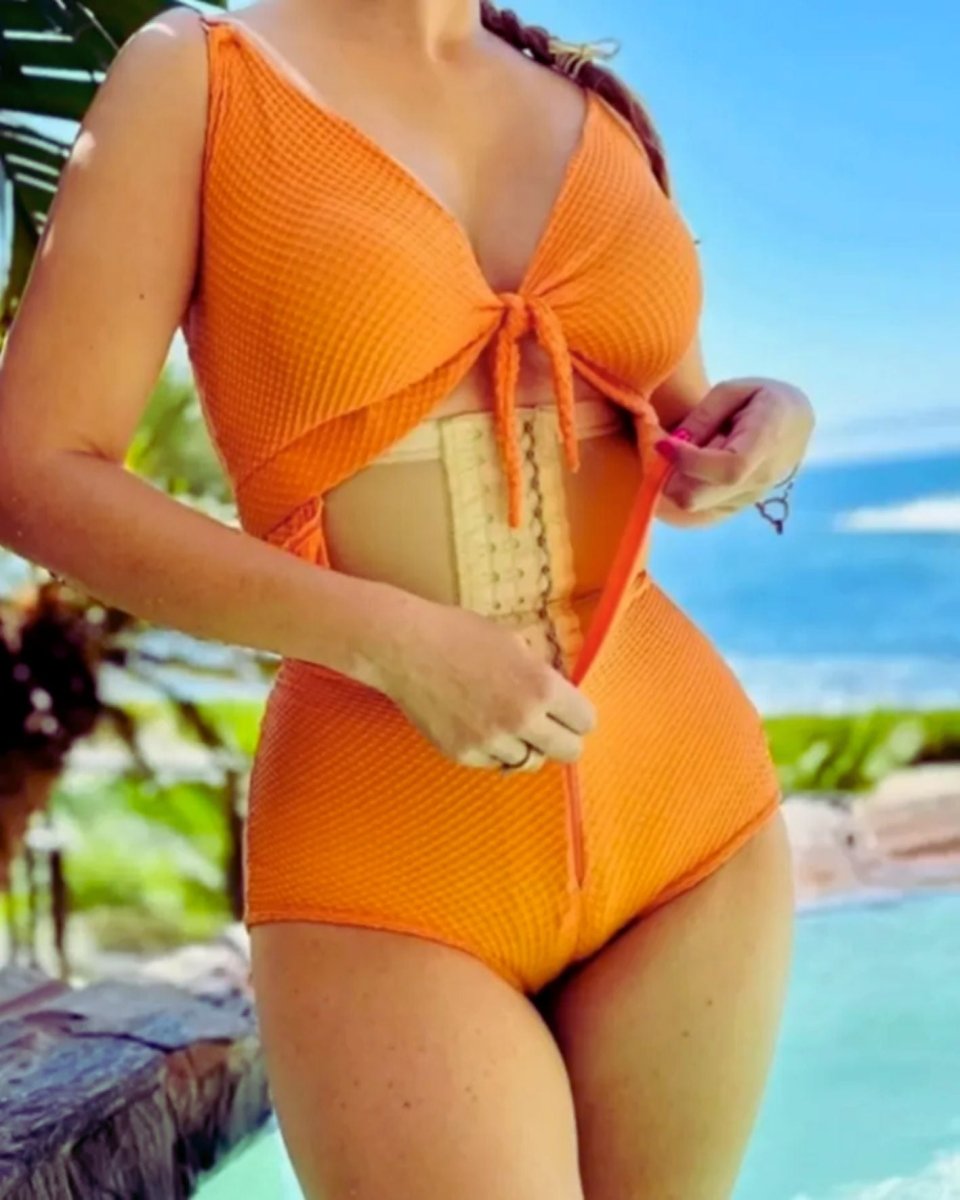 Maiô Modelador Redutor de Medidas Alta Compressão M10X - Ela e Ela - Cintas Modeladoras