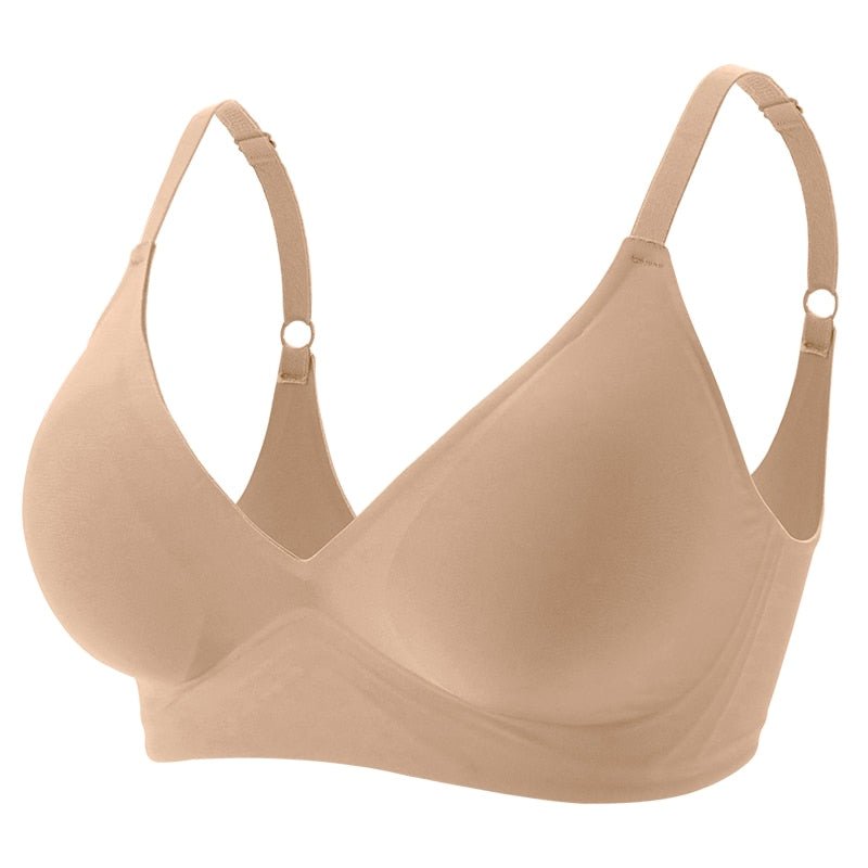 Sutiã Comfort Plus Sem Costura com Corte a Laser e Bojo Removível - Ela e Ela - Cintas Modeladoras