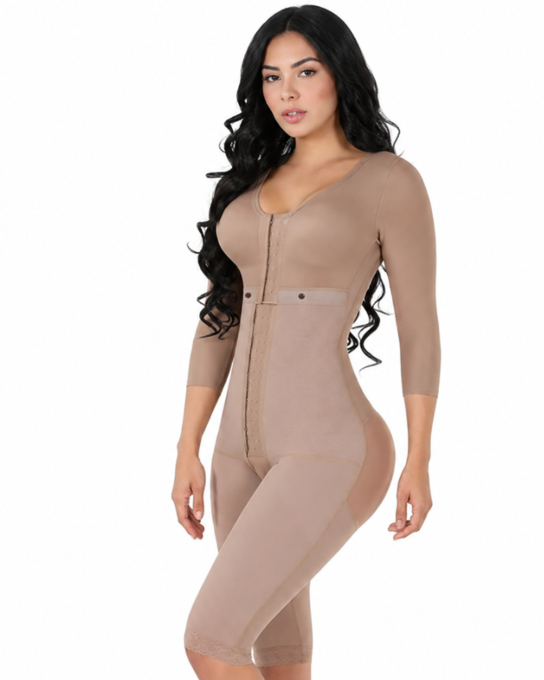 Cinta Modeladora Body de Alta Compressão Corpo Inteiro Curve Premium