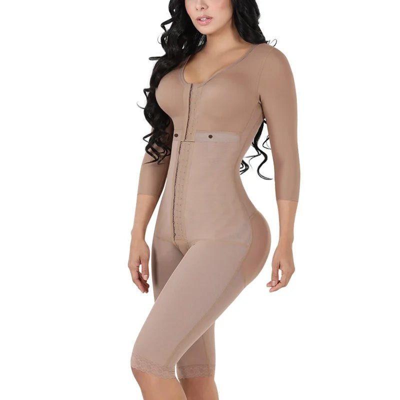 Cinta Modeladora Body de Alta Compressão Corpo Inteiro Curve Premium - Ela e Ela - Cintas Modeladoras