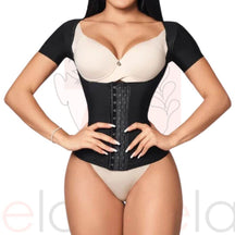 Cinta Modeladora Camiseta para Uso Diário de Alta Compressão DayCompress - Ela e Ela - Cintas Modeladoras
