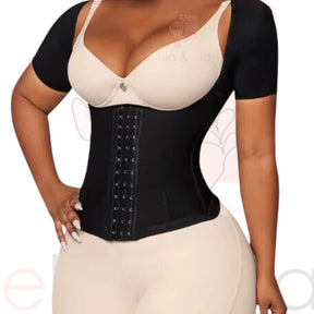 Cinta Modeladora Camiseta para Uso Diário de Alta Compressão DayCompress - Ela e Ela - Cintas Modeladoras