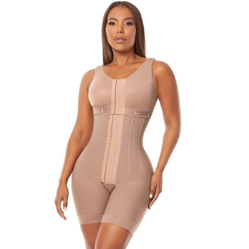 Cinta Modeladora de Alta Compreesão com Abertura no Busto Body Control - Ela e Ela - Cintas Modeladoras