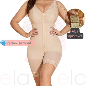 Cinta Modeladora de Alta Compressão MaxCompress - Ela e Ela - Cintas Modeladoras
