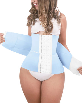 Cinta Modeladora Redutora de Medidas Double Belt Compressão em Dobro - Ela e Ela - Cintas Modeladoras