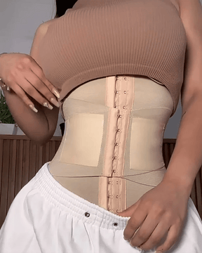 Cinta Modeladora Redutora de Medidas Double Belt Compressão em Dobro - Ela e Ela - Cintas Modeladoras