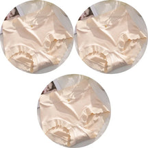 KIT 3 Calcinhas de Seda Premium Antibacteriana sem Costura - Ela e Ela - Cintas Modeladoras