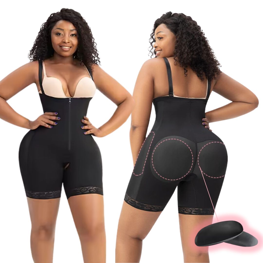 Modeladora com Enchimento de Bumbum Butt Premium - Ela e Ela - Cintas Modeladoras
