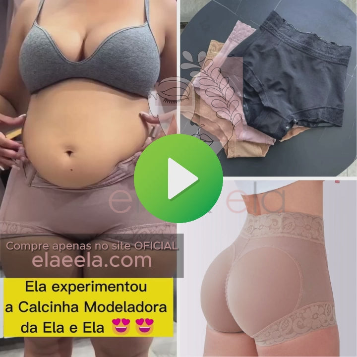 Calcinha Modeladora Cintura Alta Slim
