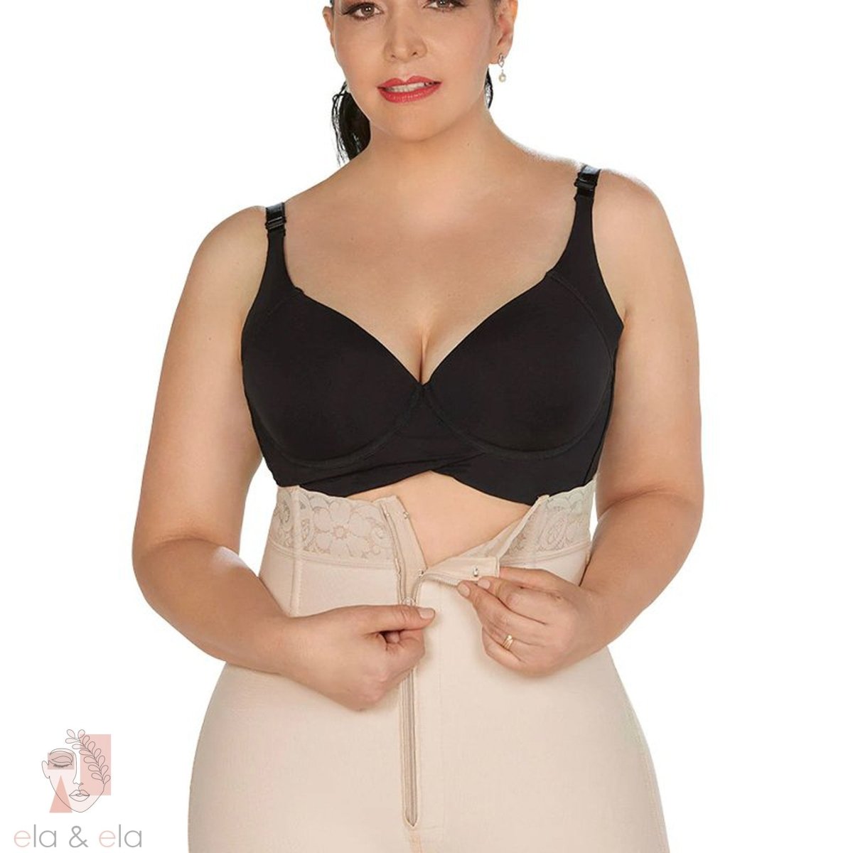 Short Modelador de Cintura Empina BumBum - Ela e Ela - Cintas Modeladoras