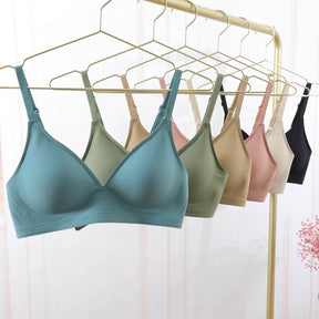 Sutiã Comfort Plus Sem Costura com Corte a Laser e Bojo Removível - Ela e Ela - Cintas Modeladoras