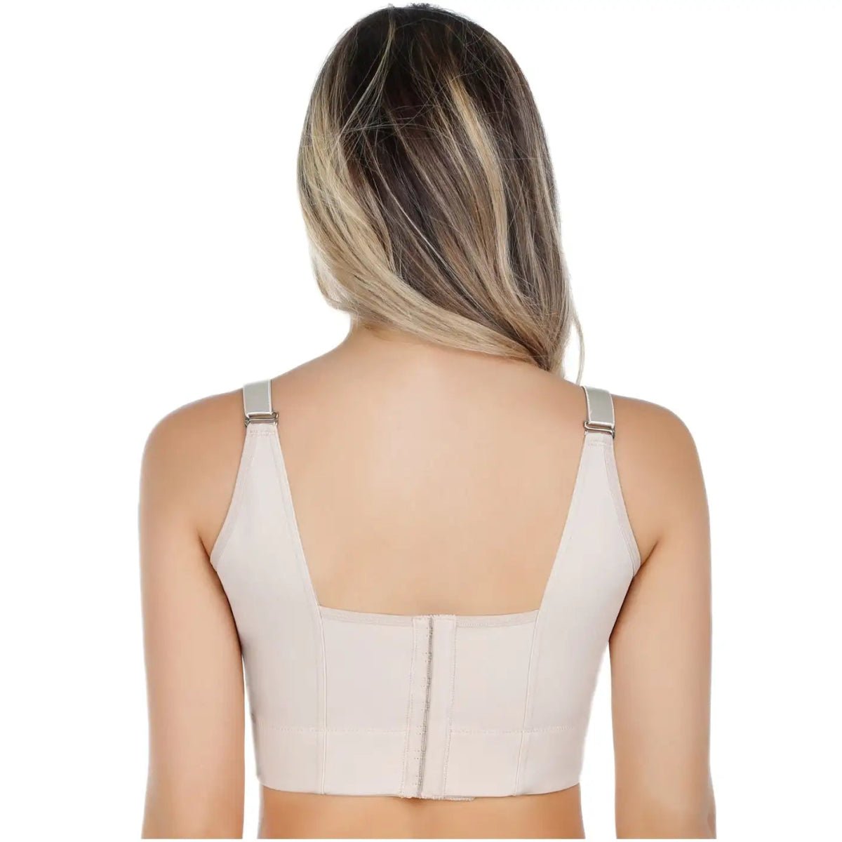 Sutiã Modelador Reforçado Esconde Culote Ajustável - Ela e Ela - Cintas Modeladoras